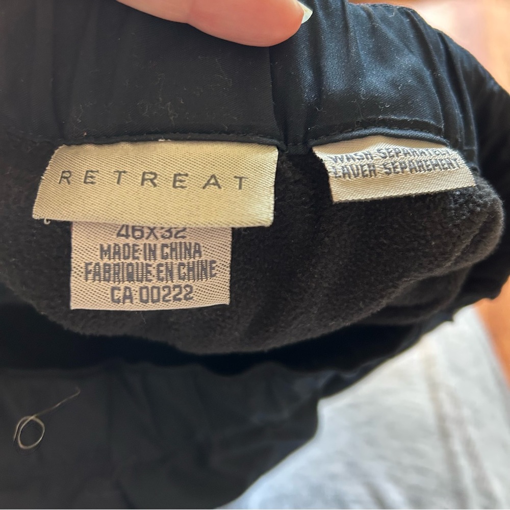 Retreat Men’s cargo pants‎ work pants lined pockets 46 x 32 - Picture 10 of 16